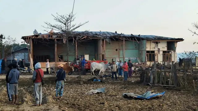 ဇန်နဝါရီ ၂၁ ရက်တုန်းက လေကြောင်းတိုက်ခံလိုက်ရတဲ့ NUG ရဲ့ ပကဖရုံးမြင်ကွင်း