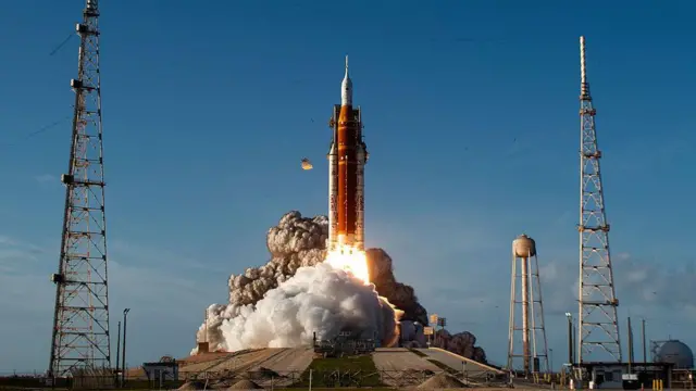 Старт миссии Артемис