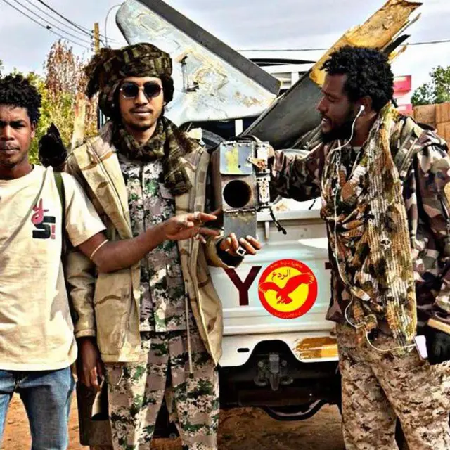 Selon un expert en drones de PAX, cette photo postée sur X par un compte appelé @RapidSupportSdn montre un drone Zagil 3.