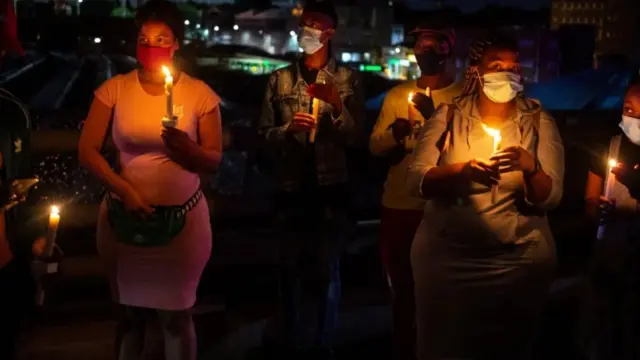 Сећање на жртве корона вируса у Јужној Африци