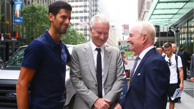 Đoković, Mekinro i Rod Lejver u Njujorku pred novi US Open