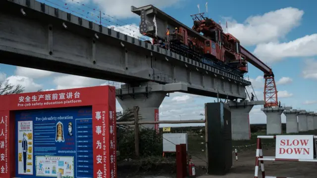 Ujenzi wa reli ya kisasa uliofadhiliwa na China Kenya