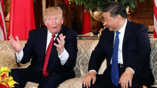 डोनल्ड ट्रंप और शी जिनपिंग