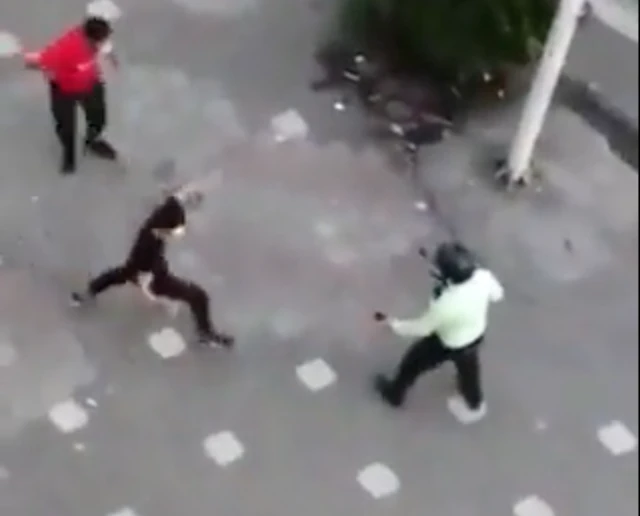 رویارویی پلیس