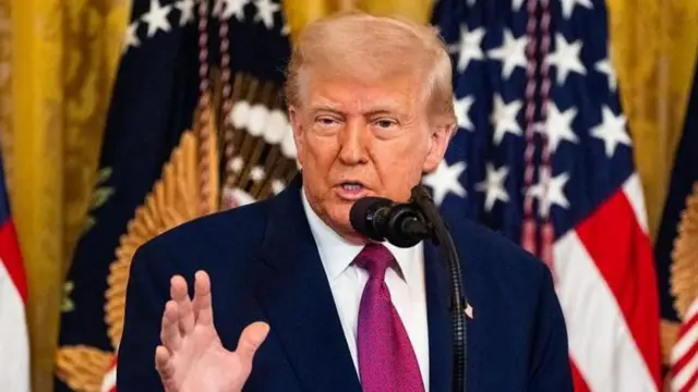 अमेरिकी राष्ट्रपति डोनाल्ड ट्रंप 