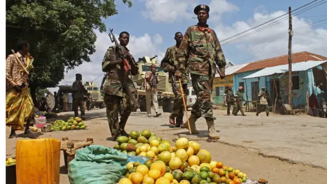Sawir hore: Ciidammada dowladda oo ku sugan magaalada Balcad