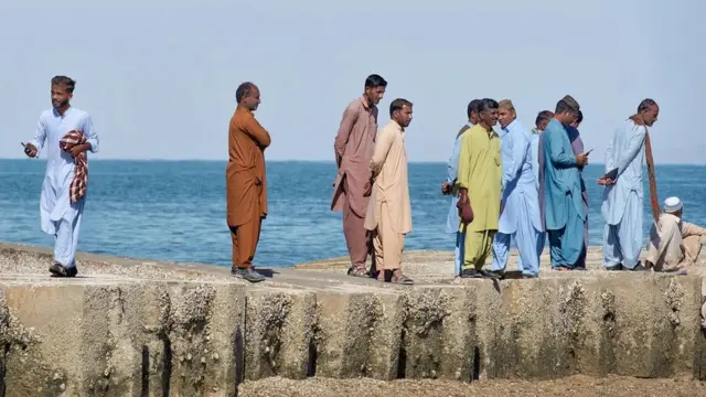 جیوانی بیچ پر سن سیٹ پوائنٹ