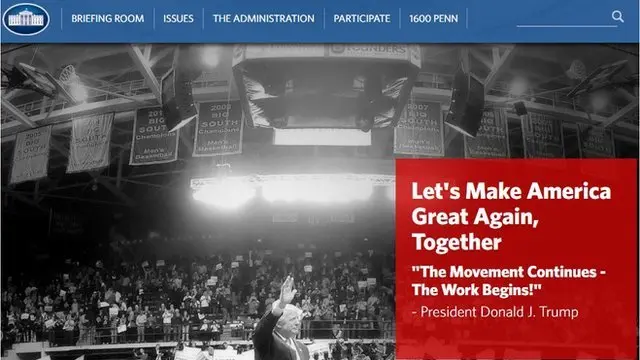 Beyaz Saray internet sitesi