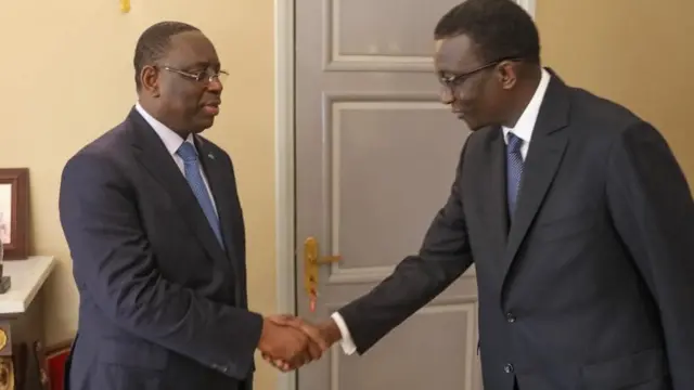 Le président Macky Sall et le Premier Ministre Amadou Ba