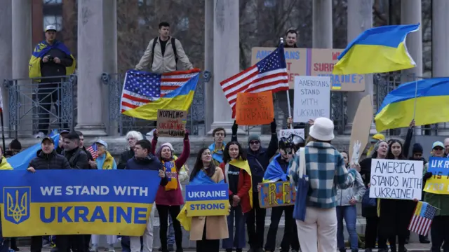 Демонстрация в Бостоне