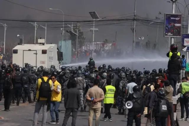 प्रदर्शनलाई लक्षित गरी ५ हजार सुरक्षाकर्मी खटाइएको भनिएको थियो