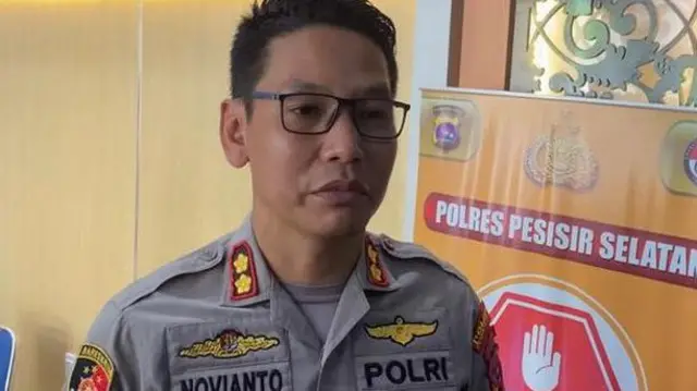 Kepala Kepolisian Resor Pesisir Selatan, AKBP Novianto Taryono 