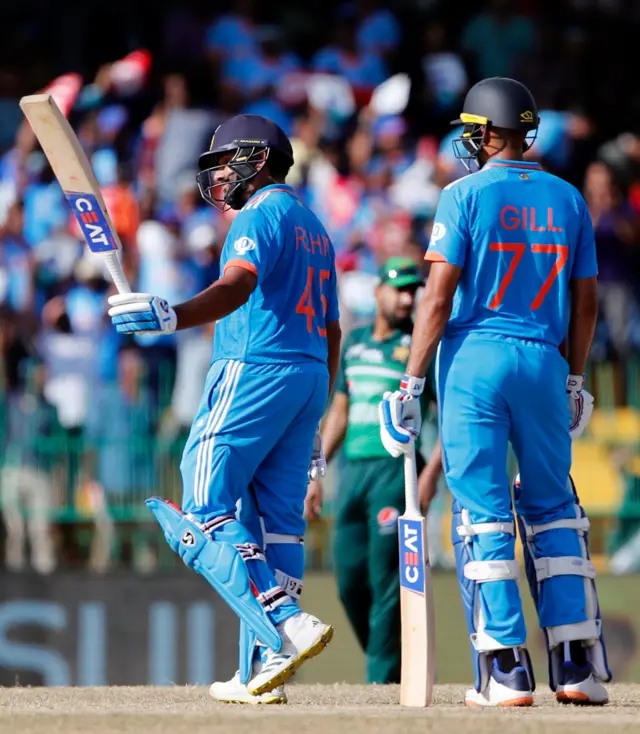 रोहित शर्मा, शुभमन गिल