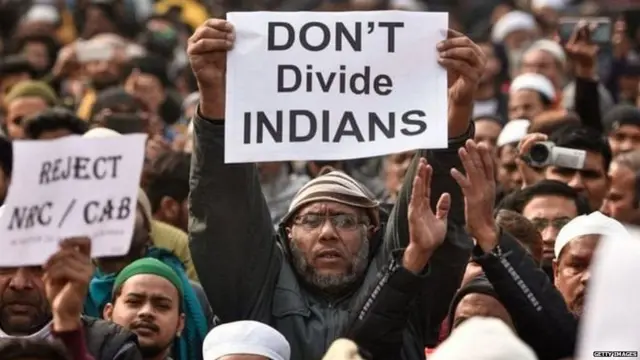 CAAનો વિરોધ કરી રહેલ ભારતીય