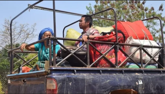 ကယားပြည်နယ်အတွင်းကစစ်ဘေးရှောင်များ