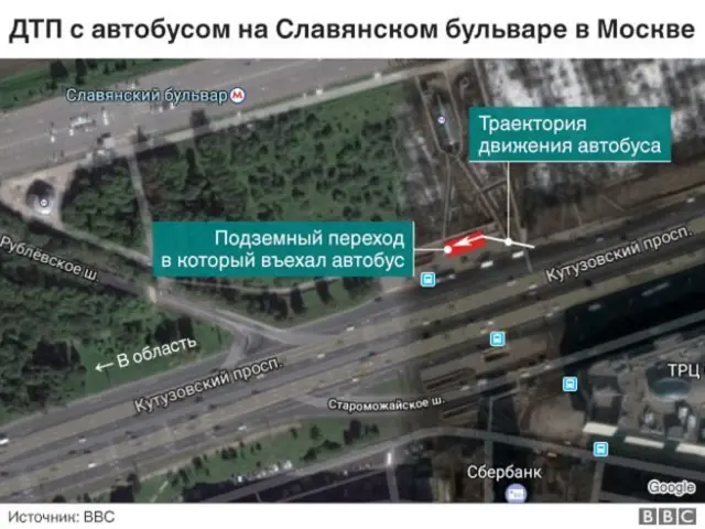 ДТП на Славянском бульваре