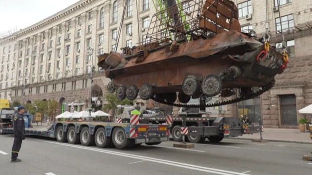 парад російської знищеної техніки