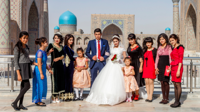 Have smaller weddings with less food Uzbeks told