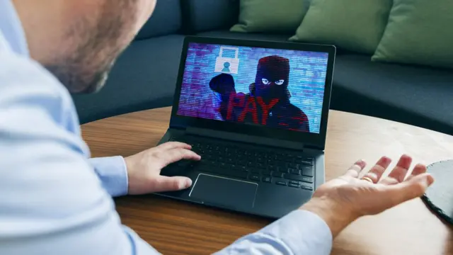 hacker pidiendo rescate