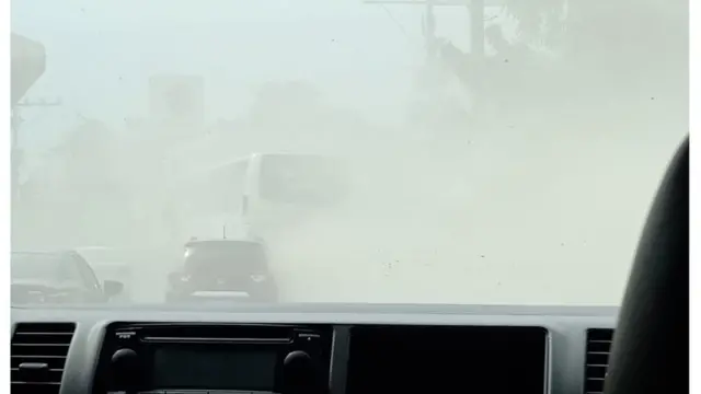 Gunung Taal, abu, Filipina