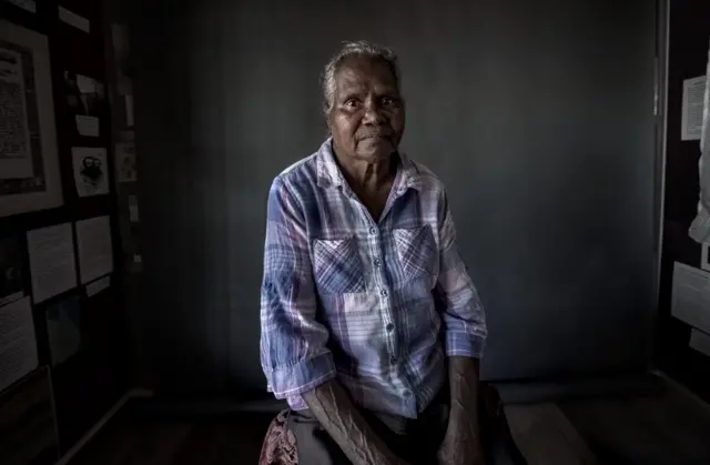 An image from photographer David Prichard's series Tribute to Indigenous Stock Women