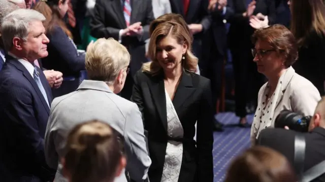 Елена Зеленская в конгрессе