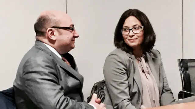 Marcello Galli e Manuela Magalhães