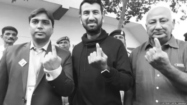 क्रिकेटर चेतेश्वर पुजारा