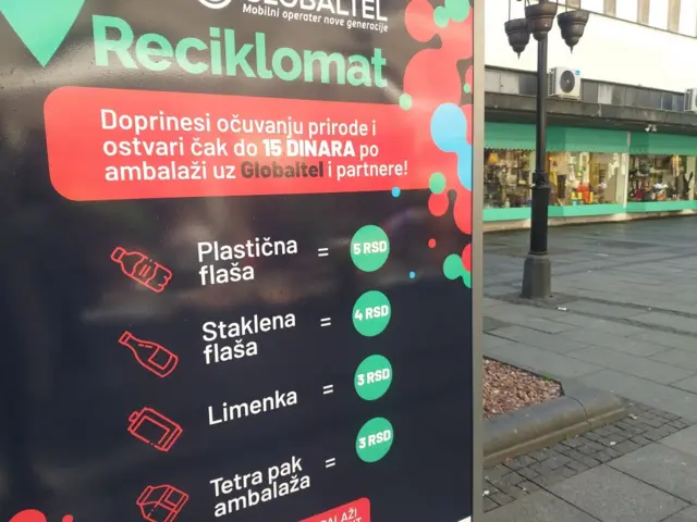 рециклирање, рецикломат