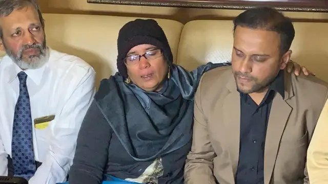 हामिद के पिता निहाल अंसारी, मां फौजिया अंसारी और बड़े भाई डॉ खालिद अंसारी