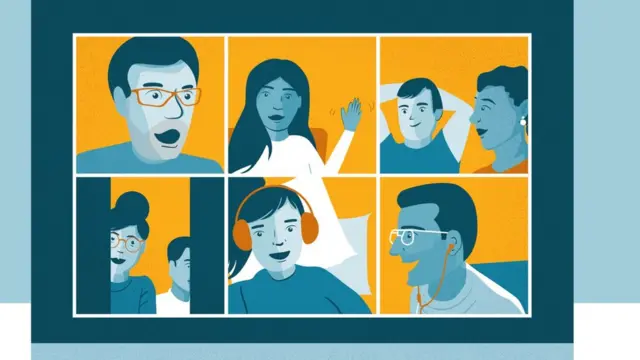 Главное - это общение, неважно, что оно виртуальное