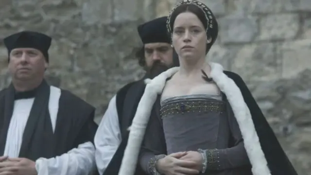 Кадр из постановки Би-би-си "Волчий зал"