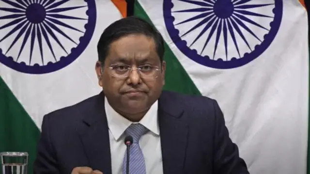 भारत के विदेश मंत्रालय के प्रवक्ता रणधीर जायसवाल 