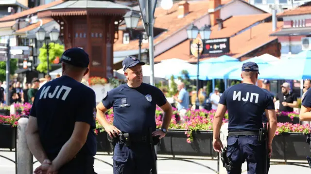 Policija je bila raspoređena u centru Novog Pazara tokom celog dana