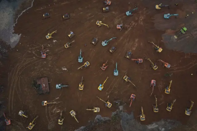 చైనా ఆస్పత్రి నిర్మాణం