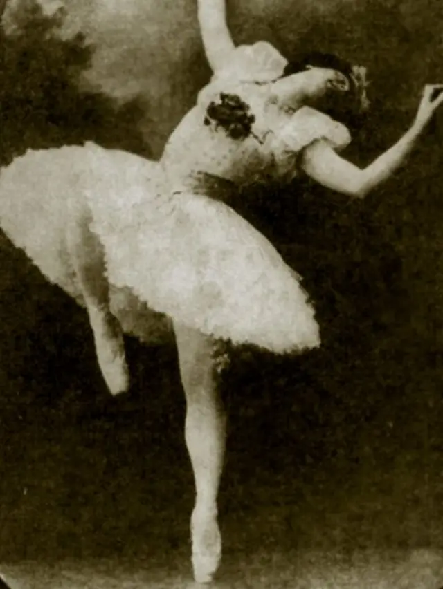 Drag queen dressed as Matilda Kshesinskaya, early 1910s