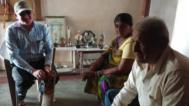 બ્લાઇન્ડ ક્રિકેટર વિકાસ પટેલ