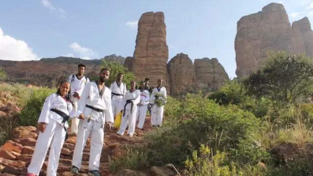 ካብ ሰልጠንቲ ኣካዳሚ ሄኖክ ቴኳንዶ