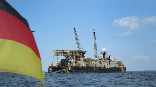 Severni tok, Baltičko more