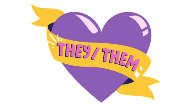 Non-binary pipo dey normally use pronouns like They/them