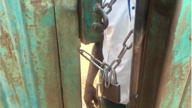 Ẹnu ọna abawọle sijọba ibilẹ Ariwa Ibadan to wa ni titipa