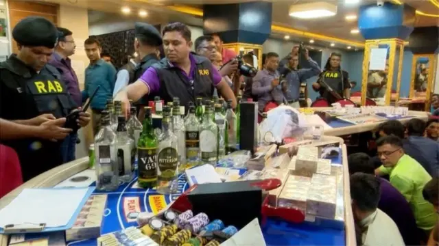 গত বছরের সেপ্টেম্বরে দুর্নীতি বিরোধী অভিযানে একের পর এক অবৈধ ক্যাসিনো বাণিজ্য ধরা পড়ে।