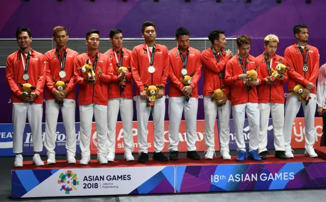 beregu putra bulutangkis