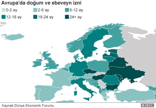 Avrupa'da kadın erkek çalışma saatlerinin durumu