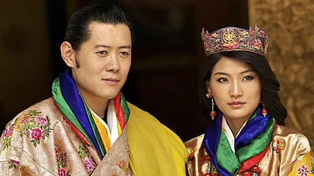 ભુતાનના રાજાની તસવીર