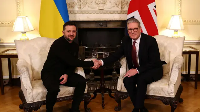 Zelensky e Starmer