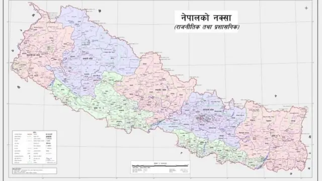 नेपालको नयाँ नक्सा