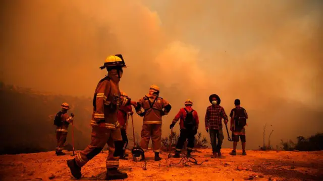 La indignación en Chile por el caso del bombero acusado de provocar los  incendios en Viña del Mar que dejaron 137 muertos - BBC News Mundo