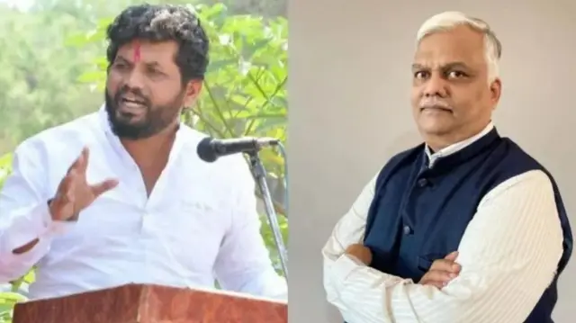 जनशक्ति शेतकरी संगठन के संस्थापक अध्यक्ष अतुल खूपसे और आम आदमी पार्टी के विजय कुम्भार