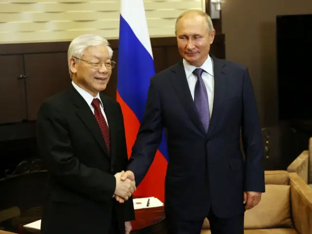 Ông Putin và ông Nguyễn Phú Trọng